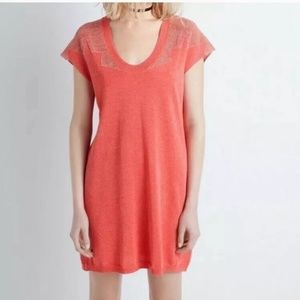 Zadig and Voltaire Rimo coral knit dress XS